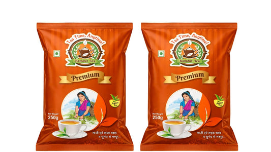 Ramdut Tea Assam Loose Leaf Blend | Chai Patti | Assam Leaves | Smooth Aroma | Balanced Taste | Daily Use | Fresh Brew