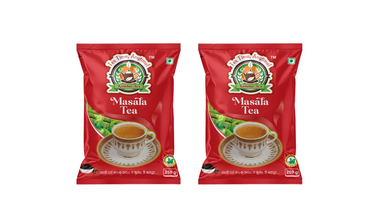 Ramdut Tea | Masala Tea | Authentic Masala Blend | Rich Chai Taste | Warm Aroma | Natural Spices | Smooth Daily Brew